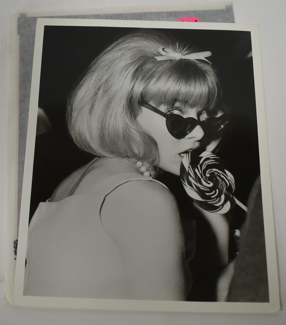 Sue Lyon Photograph & Negative: From Stanley Kubrick film Lolita in which glasses and lollipop became iconic.8 x 10.
