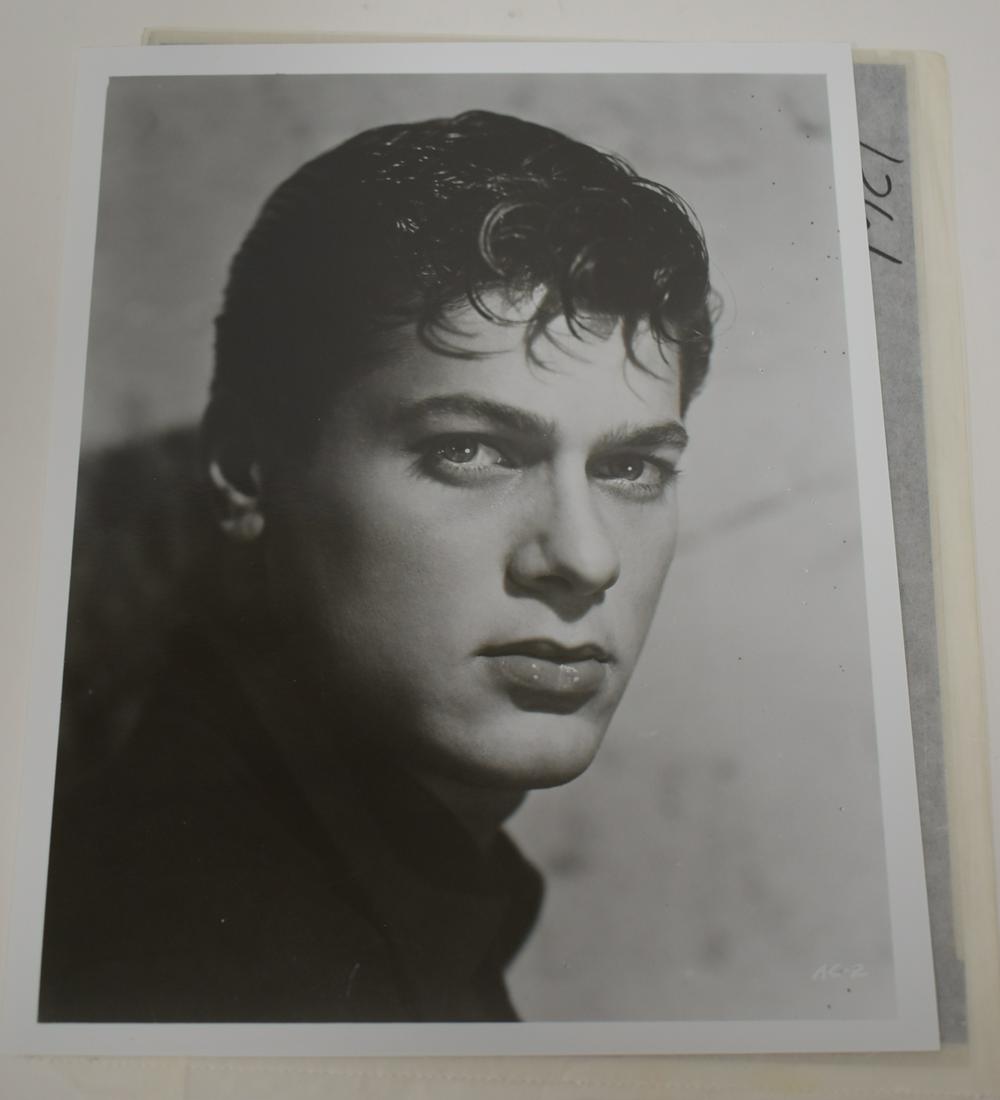 Young Publicity Portrait and Negative Tony Curtis (1 of 1)