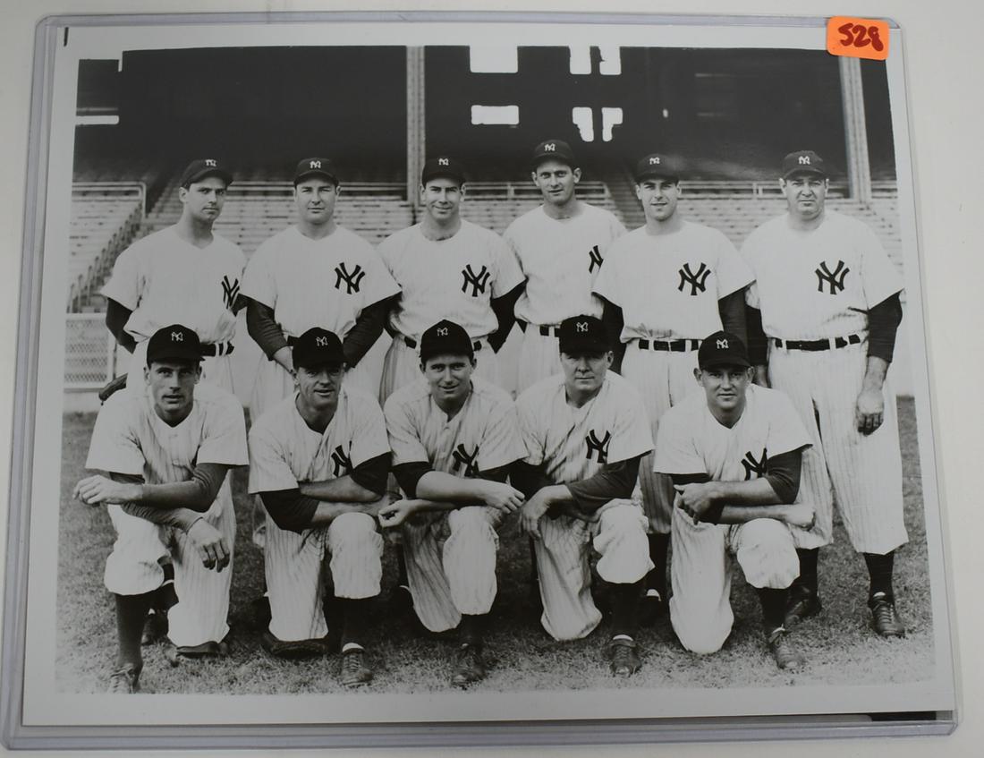 New York Yankee Group Photo and Negative From Which it (1 of 1)