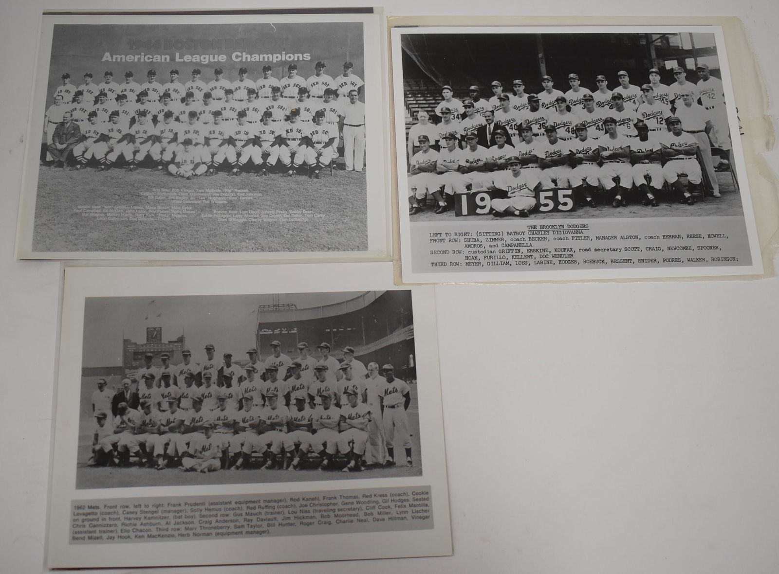 Baseball Team Photos with Negatives (6) (1 of 1)
