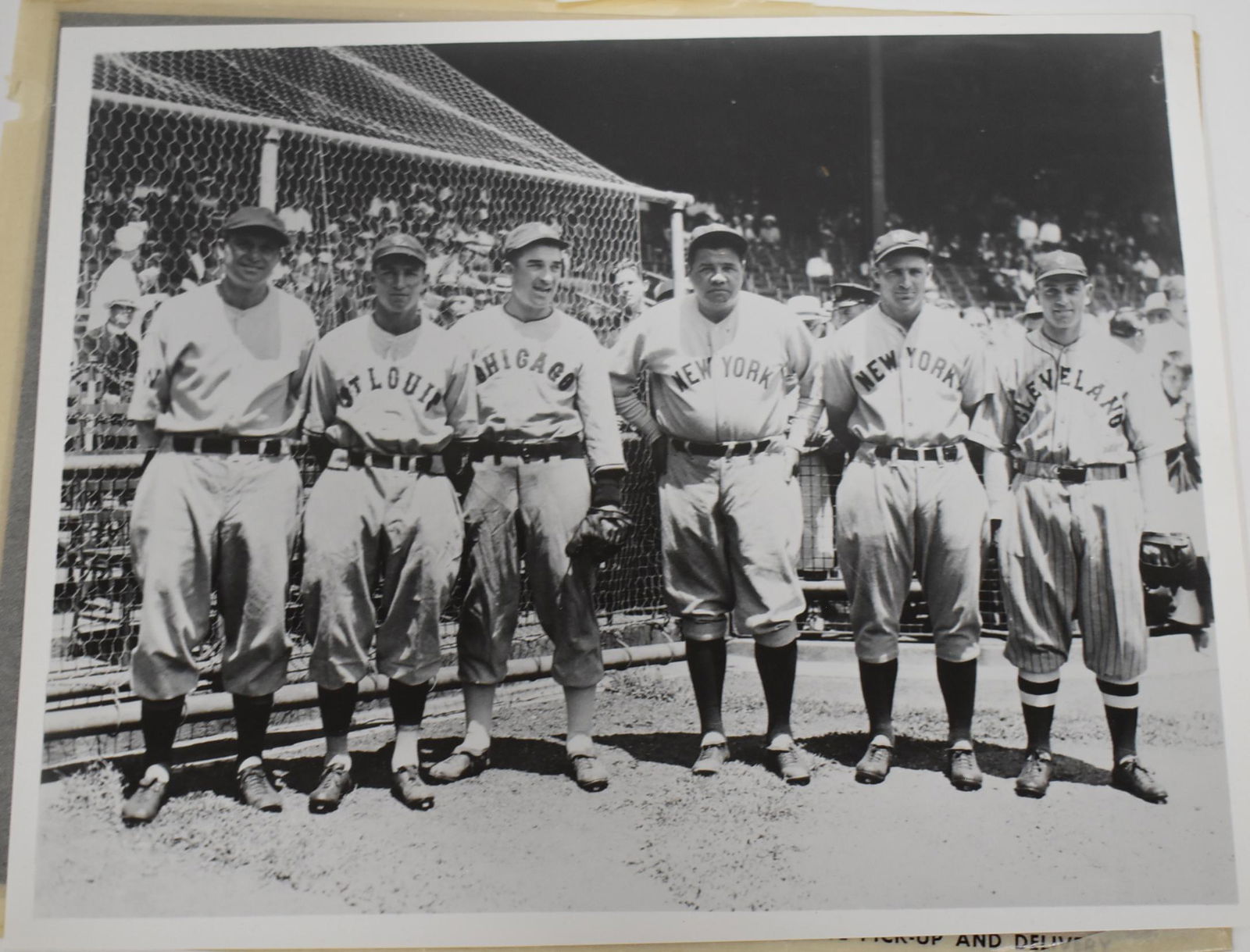 Baseball Group Photo and Negative (1 of 1)