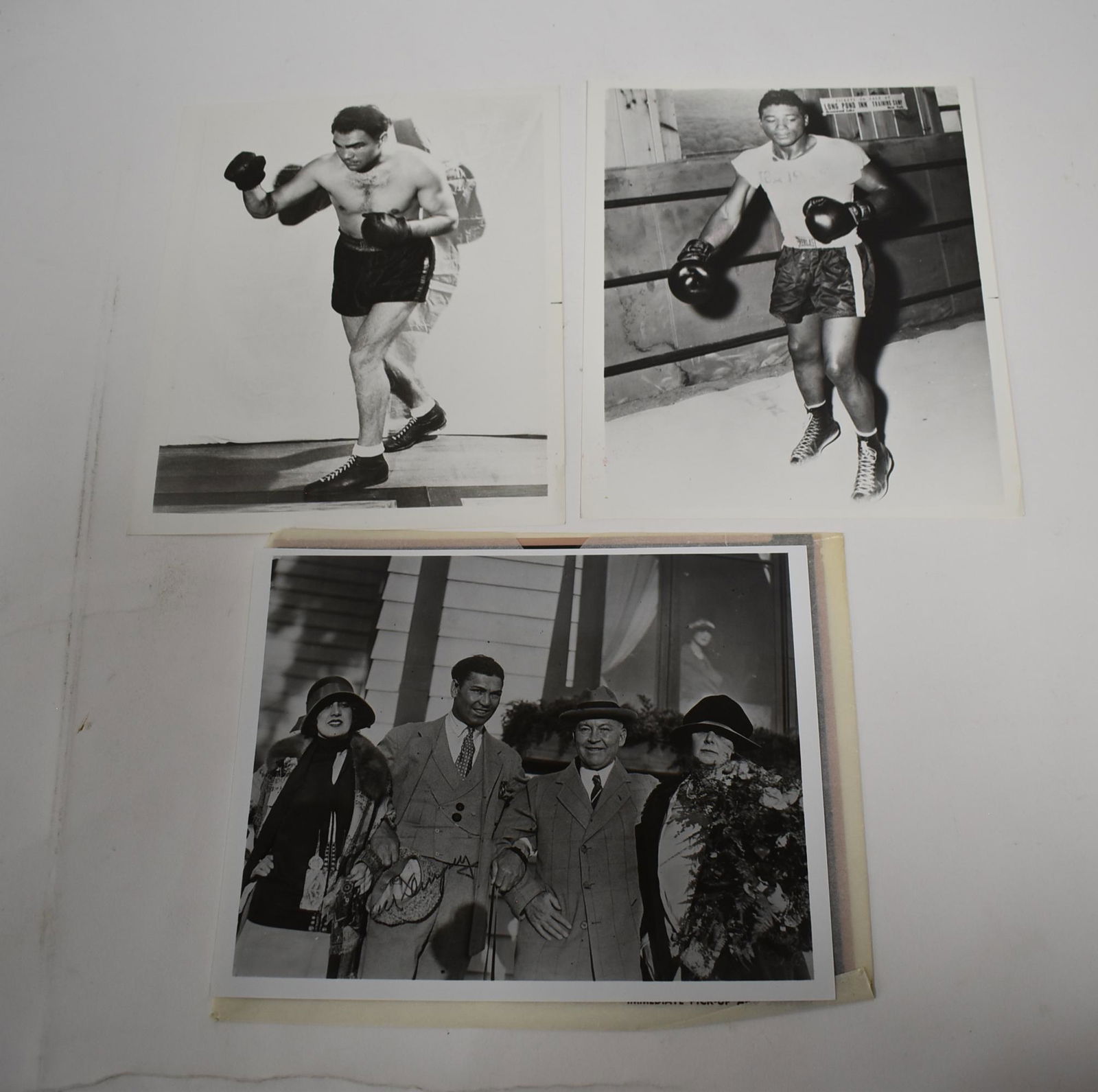 Lot of Boxing Photos and Negatives Inc. Jack Dempsey (1 of 1)