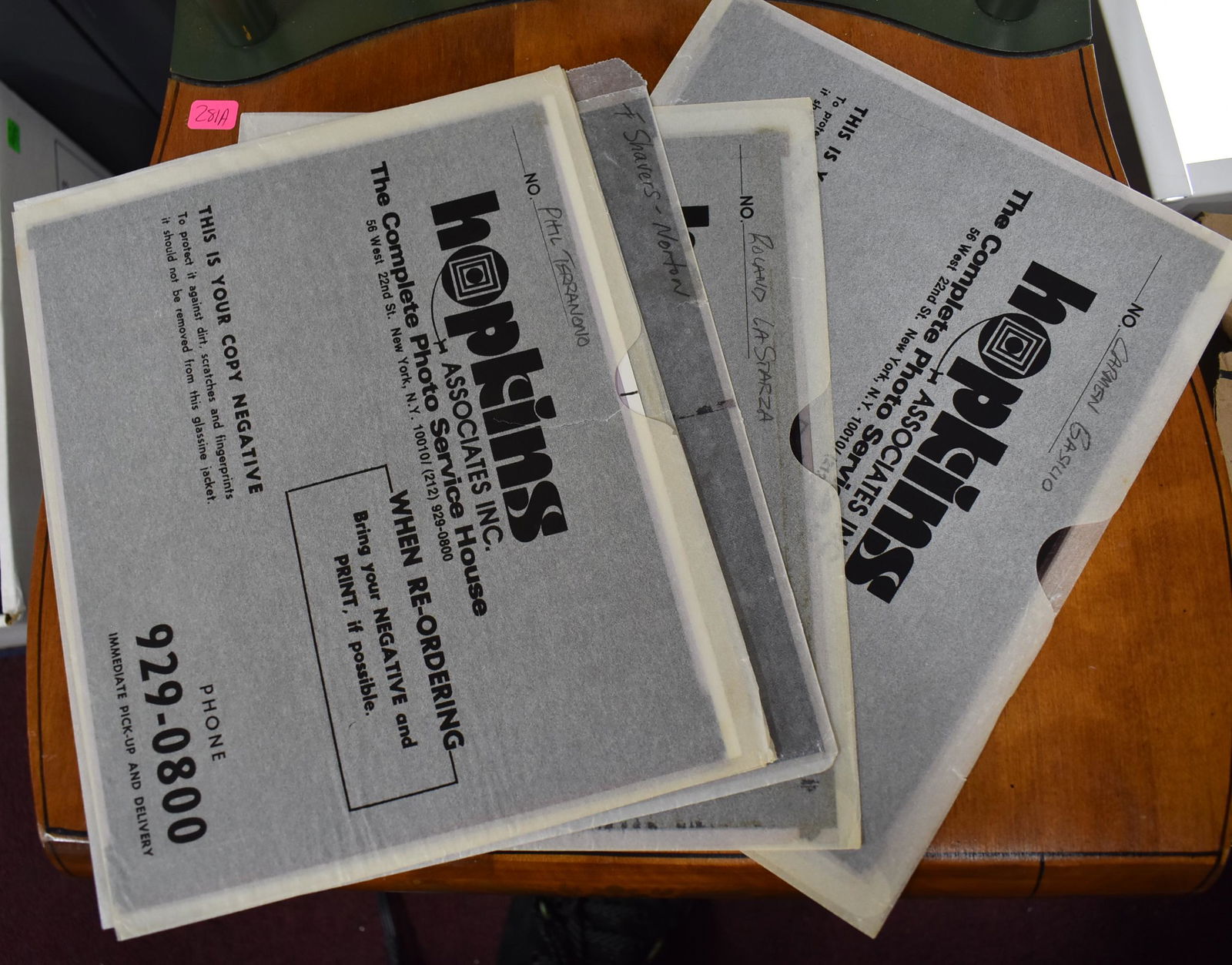 Lot of Boxing Negatives Inc. Jack Dempsey (5) (1 of 5)