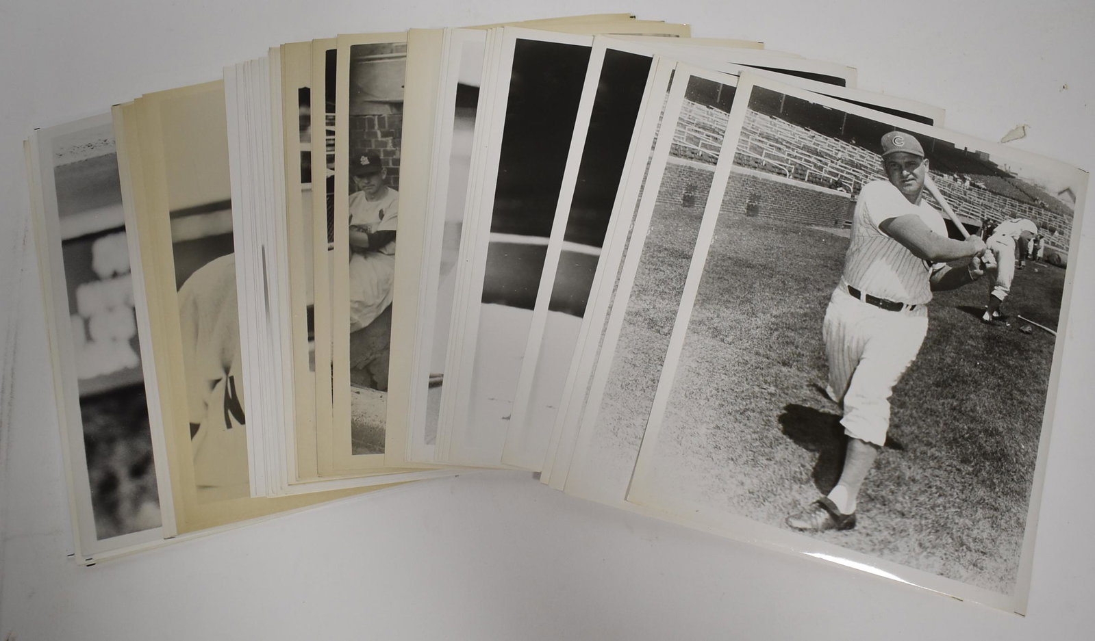 Collector's Lot of Baseball Photos (62): Inlcudes Lou Whitaker, Larry Sheets, Gary Ward, Rusty Staub, x 10.
