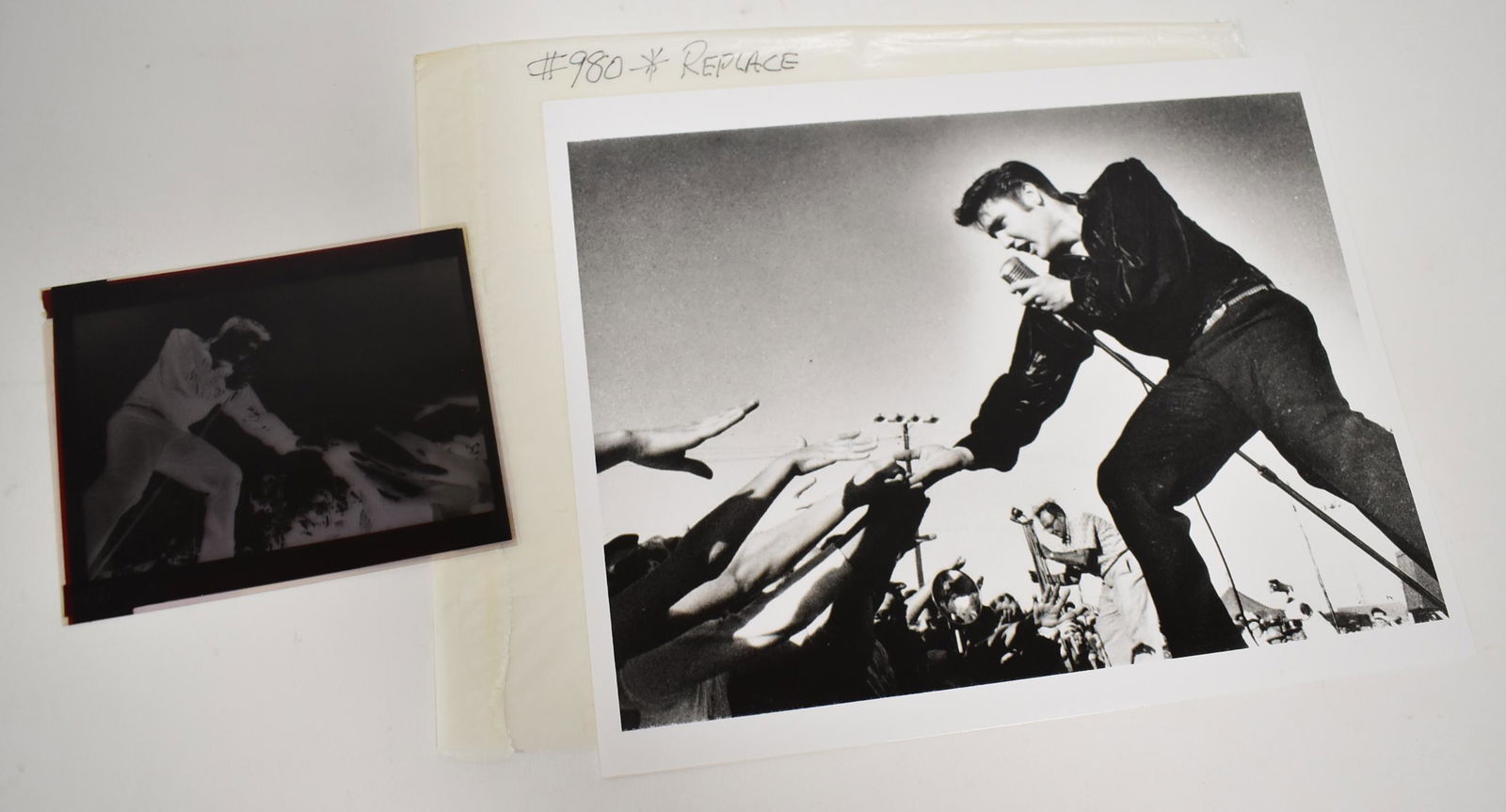 Elvis Presley Photograph and Negative (1 of 1)