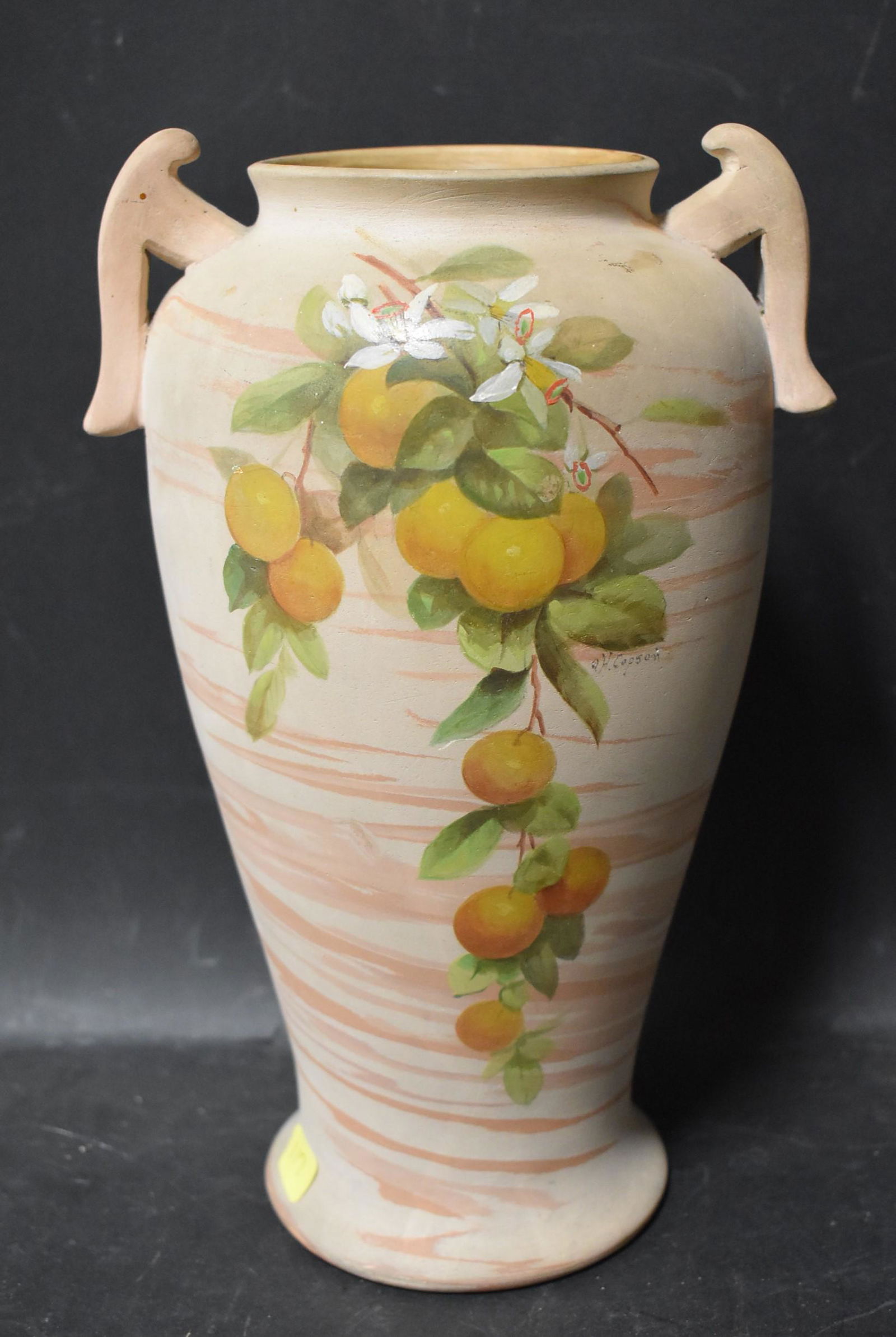 H. Copson Painted Kohler Art Pottery Vase (1 of 3)