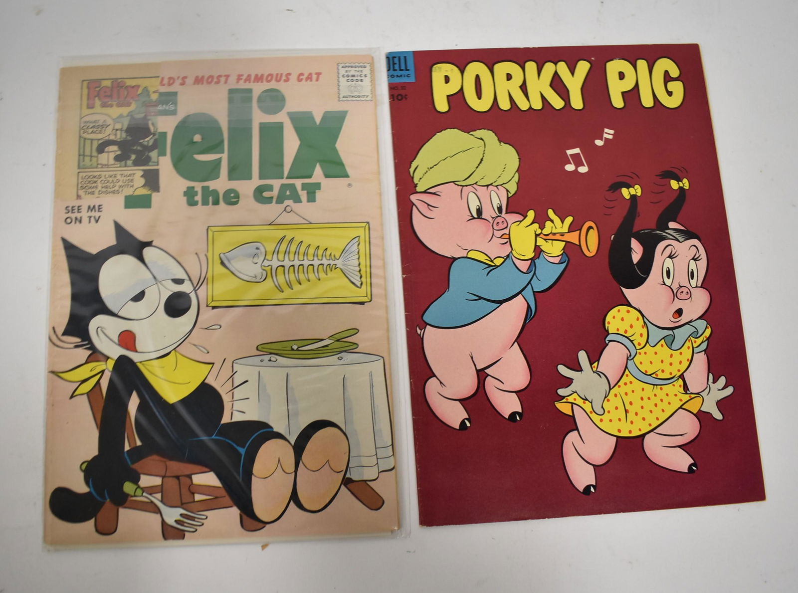 Porky Pig Comic & Felix the Cat Comic (1 of 1)