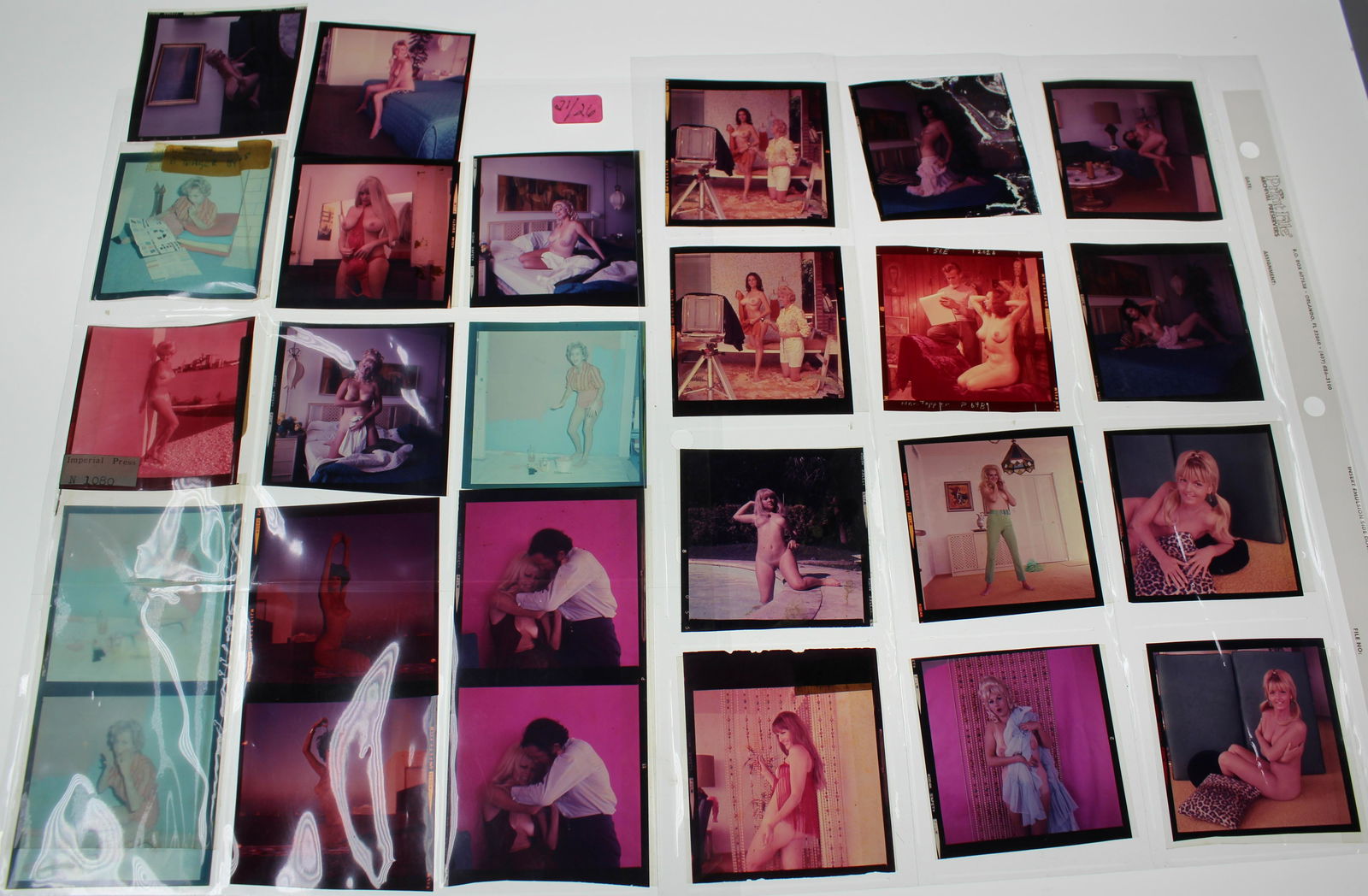 (26) 3x3 Transparencies. (1 of 3)