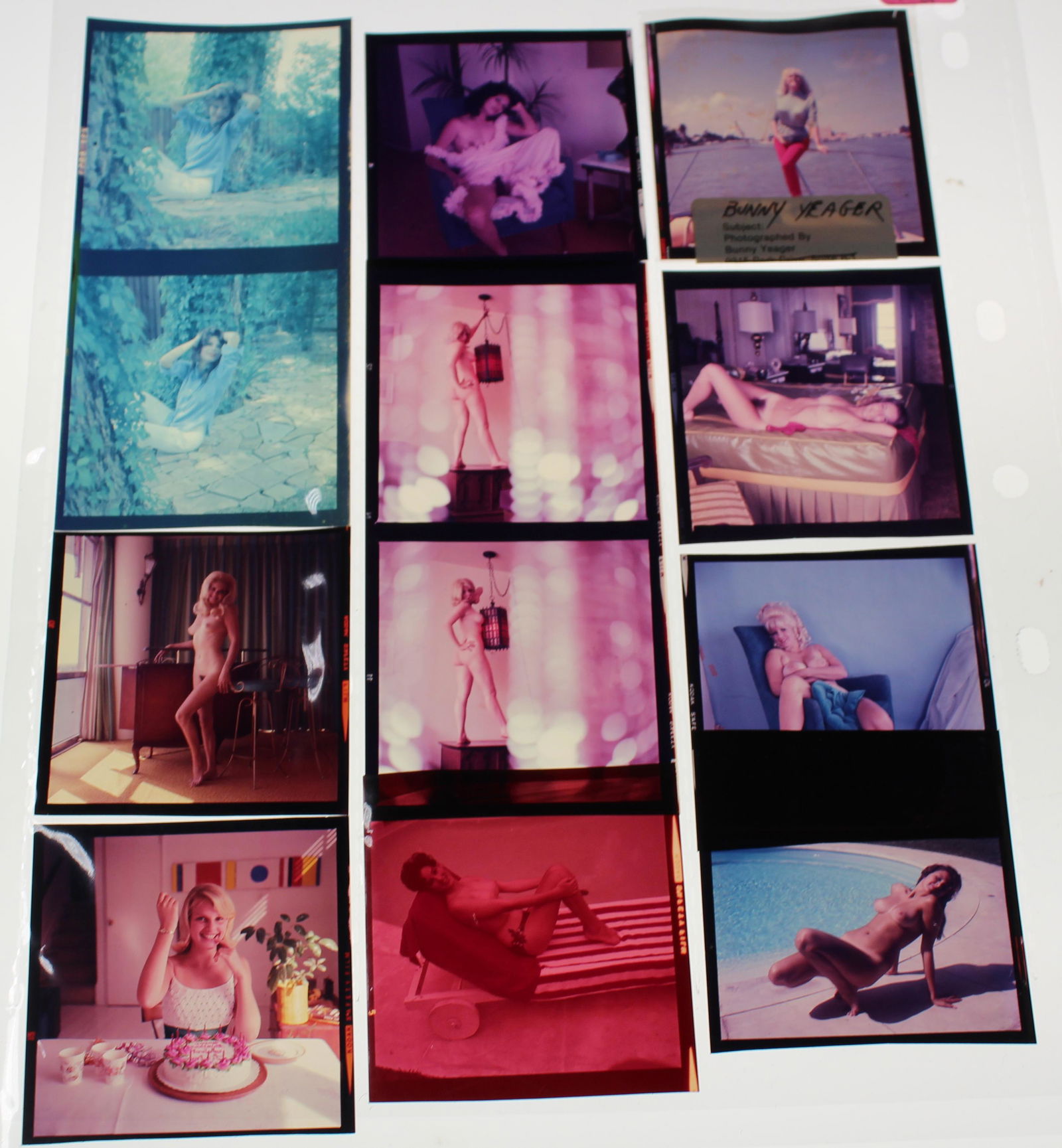 (12) 3x3 Transparencies. (1 of 3)