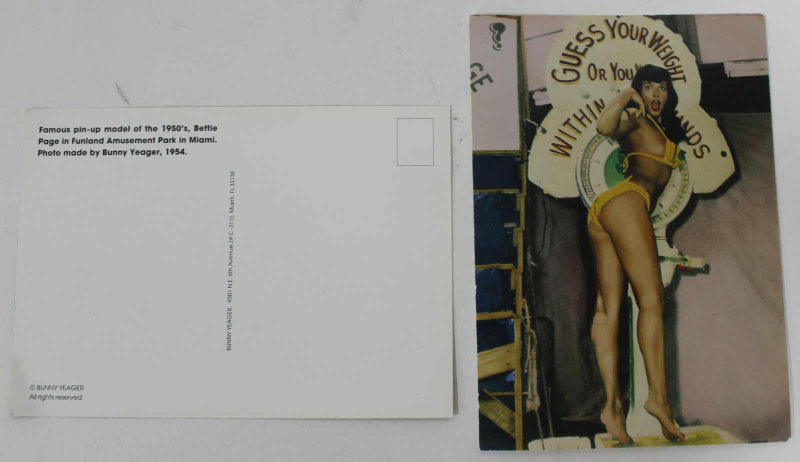 (100) 5x7 Postcards (3) Different Model (1 of 2)