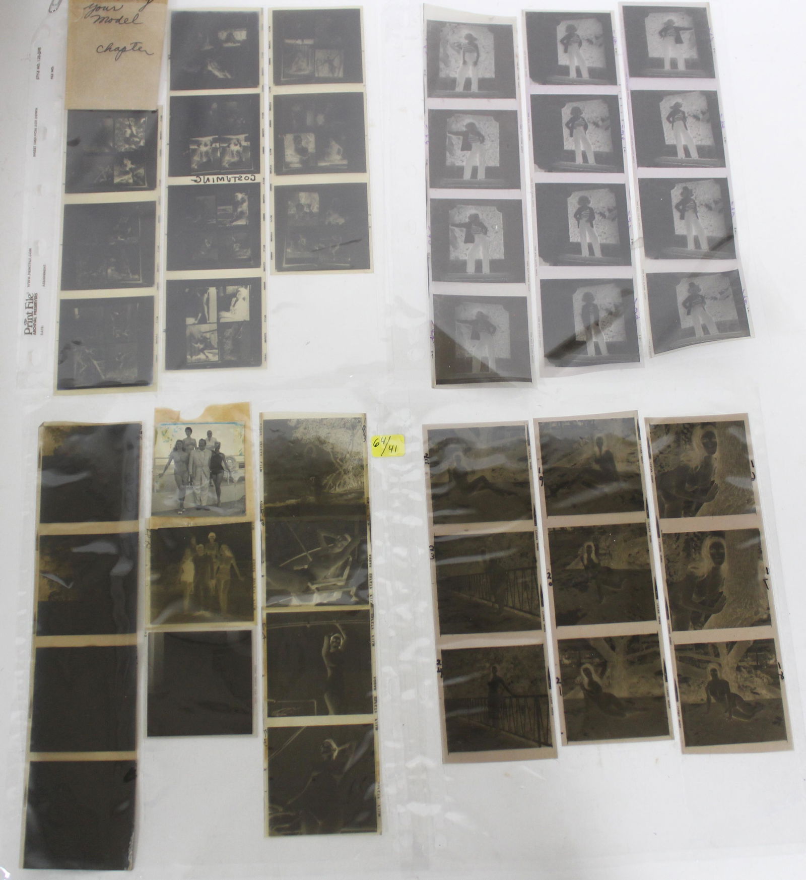 (41) 3x3 B&W Negative Images (1 of 3)