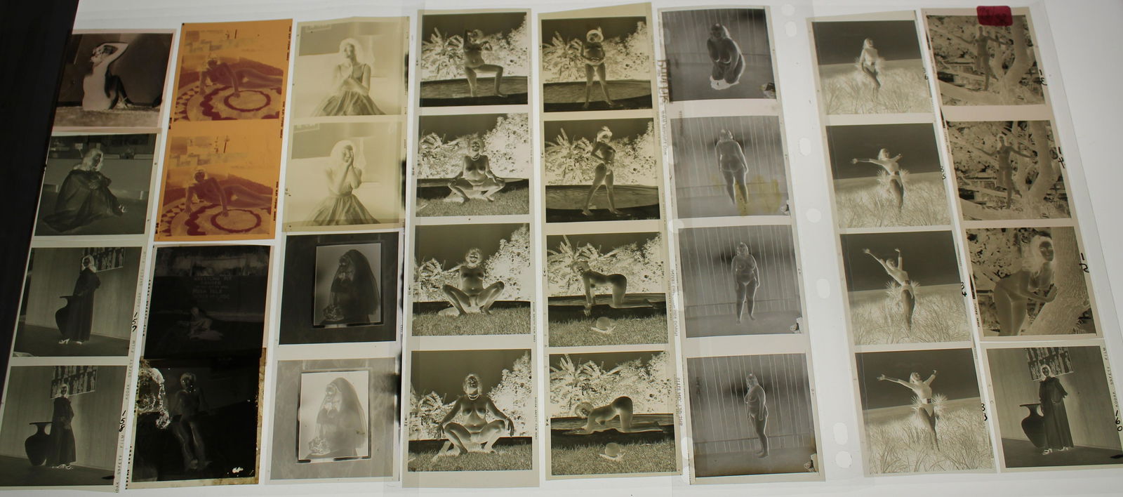 (32) 3x3 B&W Negative Images. (1 of 3)