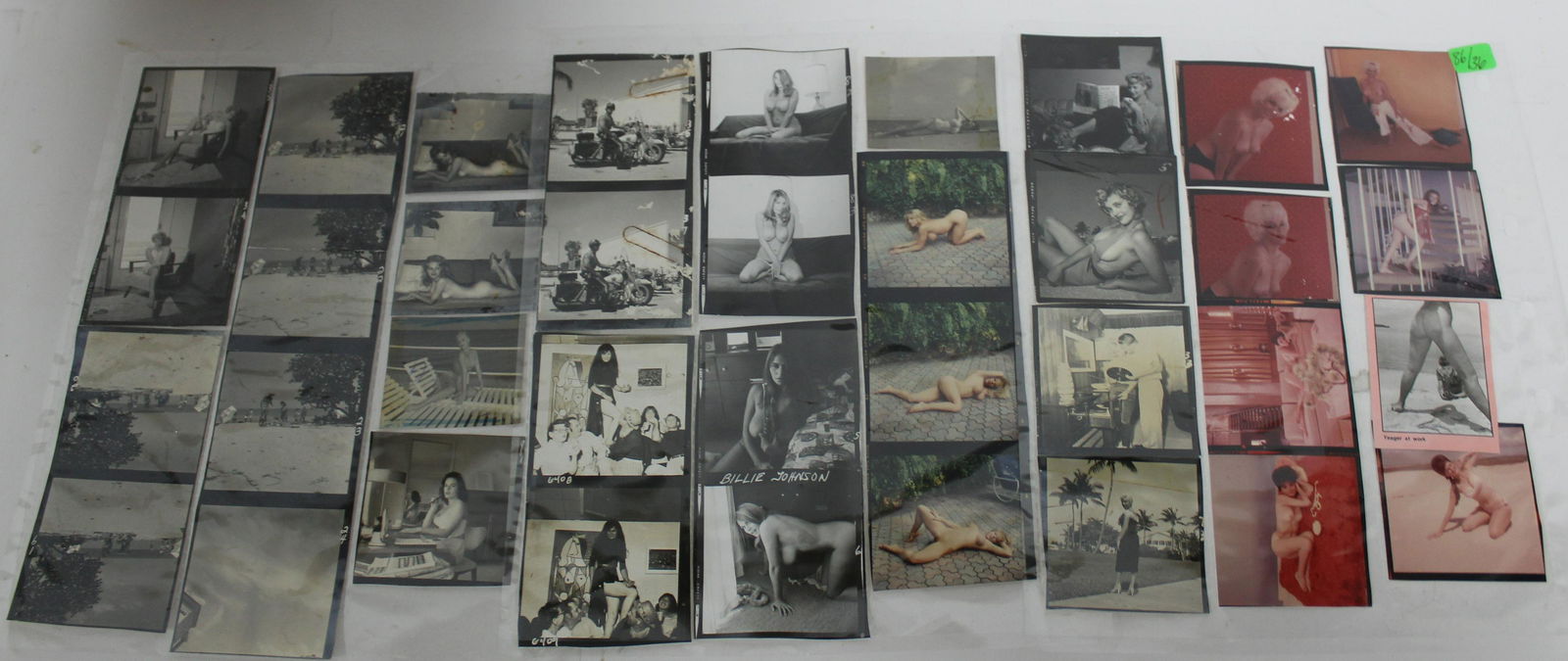 (36) 3x3 Photos From Contact Sheets. (1 of 2)