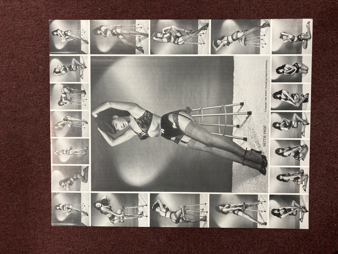 Bettie Page Multi Pose Poster (10) (1 of 1)
