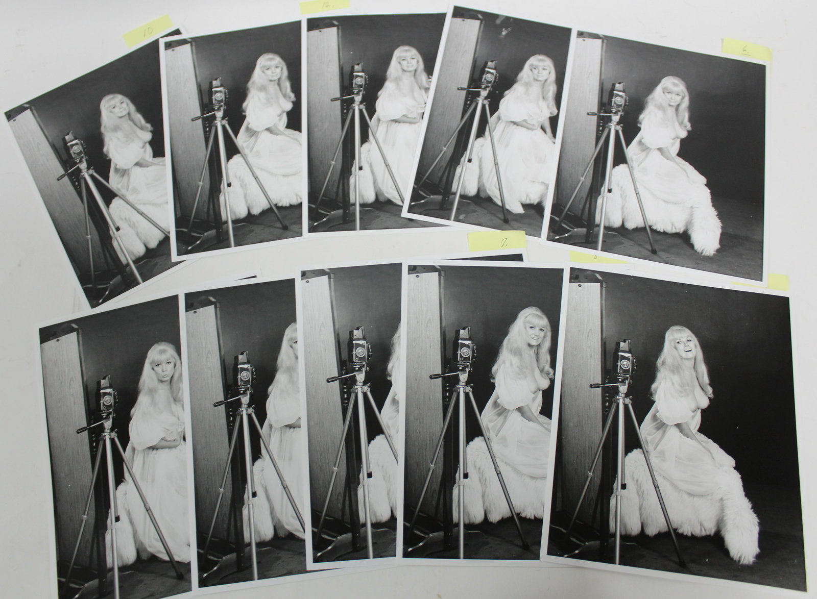 Bunny Yeager Self-Portrait Photos (20): All from the same Bunny Yeager photoshoot. 8 x 10.