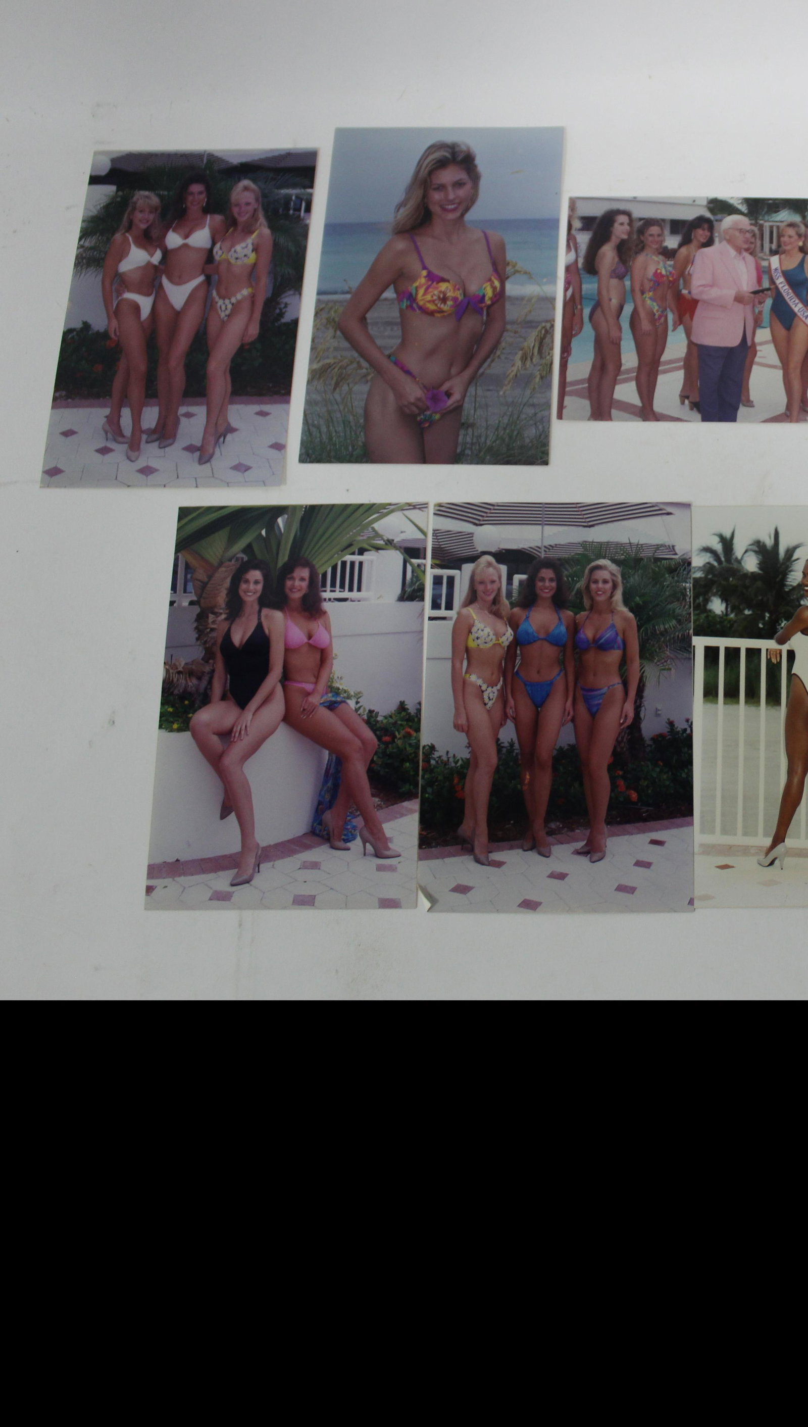 Miss Florida USA 1995 Photos (9): Taken by Bunny Yeager. Several are caption on the back by Bunny Yeager. Some of the included and identified models are Shannon Brooks, Tiffany Cosmer, Valerie Morken, Cheryl Depuy, Jennifer Bini, Laur