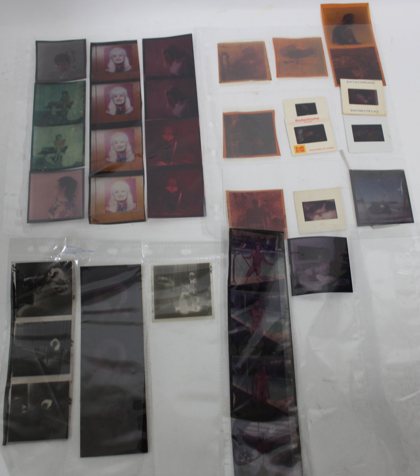 (5) Slides.(20) 3x3 Transparencies.(10) Negatives (1 of 5)