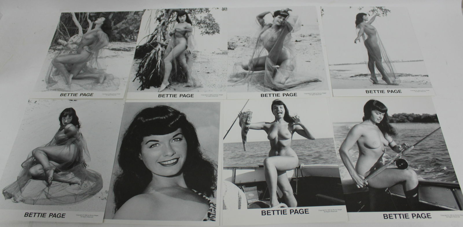 (50) 8x10 Mix Lot of Bettie Page Photos. (1 of 2)