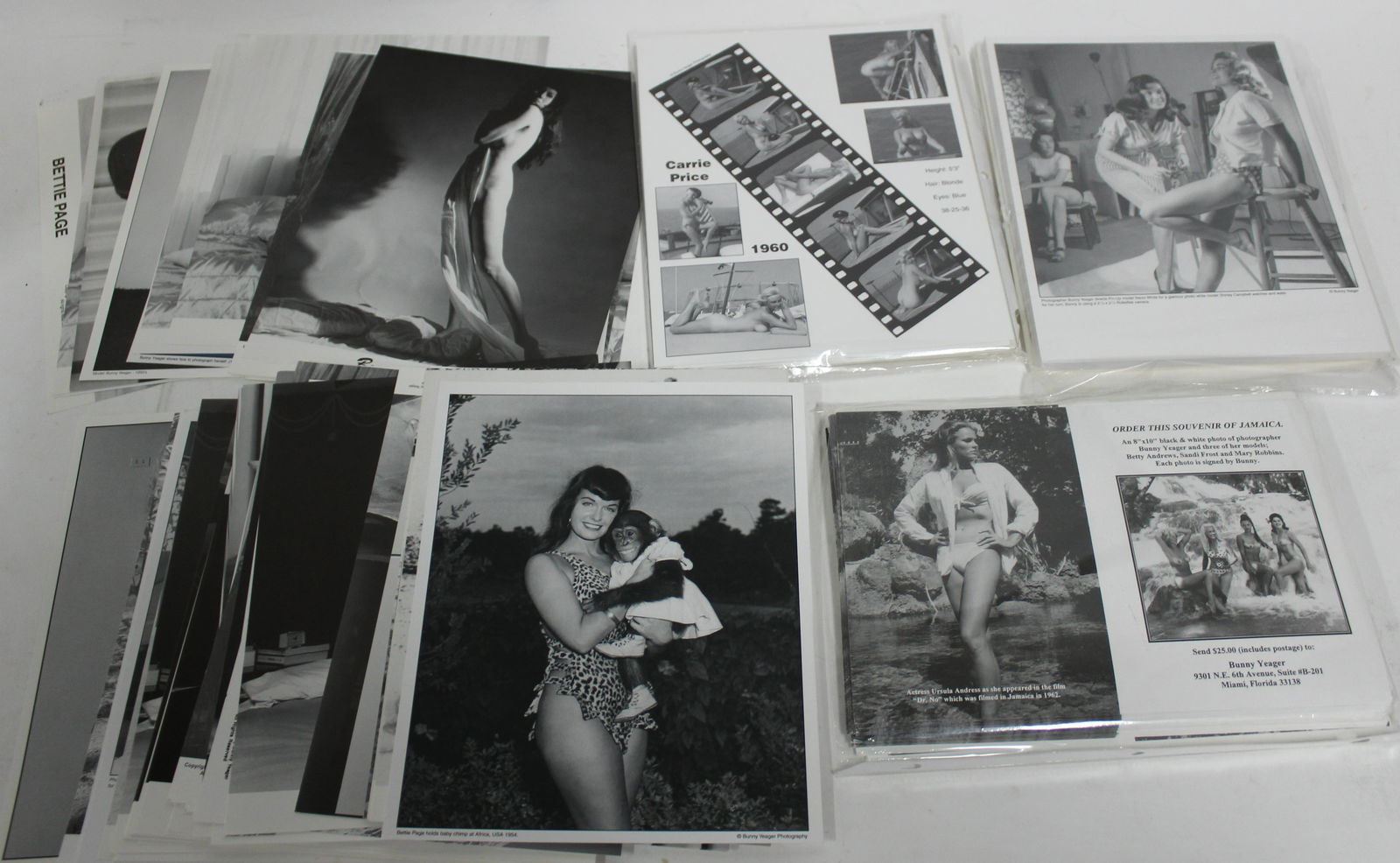 8x10 (75) Photos Mix Models. (1 of 1)