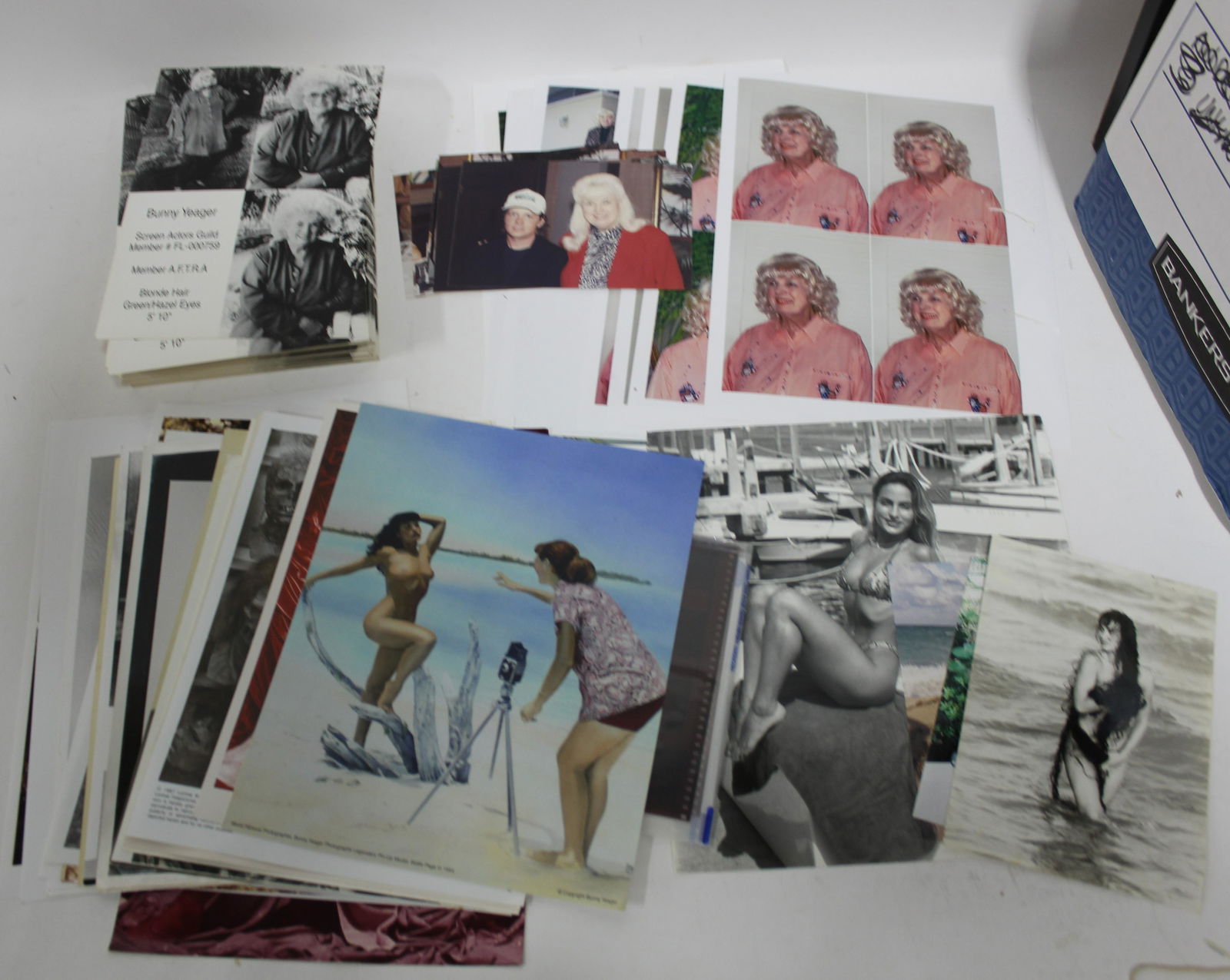 Bunny Yeager 8x10, 4x5, 4x6, 5x7, (50) Photos. (1 of 1)