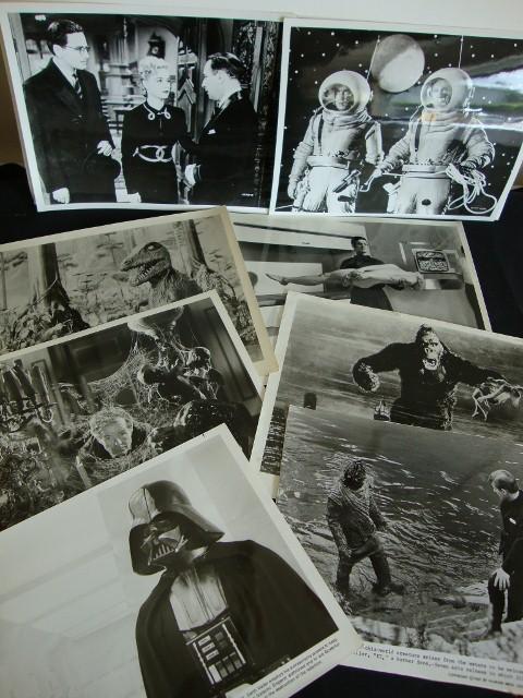 MOVIE STILLS FROM HORROR AND MONSTER FILMS (APPROX : Includes The War on the Worlds, 1953; Gigantis The Monster, 1959; The Call of the Savage; The Curse of the Werewolf, 1961; Scream and Scream Again; House of Haunted Hill; Godzilla, 1956; Planet of the