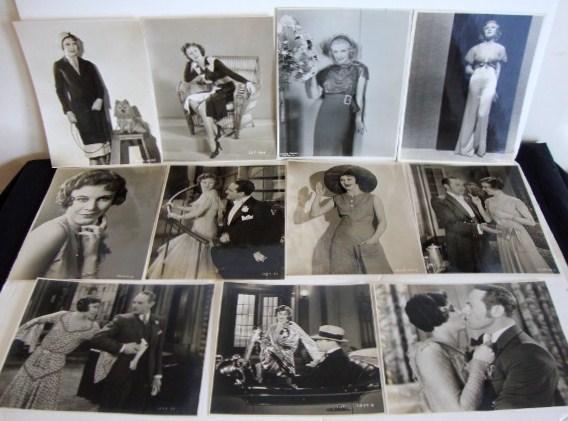 GINGER ROGERS MOVIE STILLS (95): c/u mkd. GR1075A. Photo by Ernest A. Bachrach, RKO Radio Pictures, Sept. 1936; photo in sepia mkd. GR-684A; Girl Crazy, MGM, 1943 in cowgirl costume signed J.G. Barron, NY on front. Backstamp for Cent