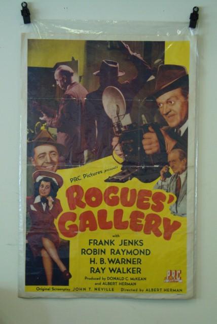 FOUR ONE SHEET MOVIE POSTERS: Secrets of Scotland Yard. Republic, 1944. One sheet. Barrier, Bachelor. 27 x 41. VF-F; Sabaka, United Artists, 1954. One sheet. Karloff, Denny, Jory. 27 x 41, VF-F; Man of the Forest, Favorite Films, 