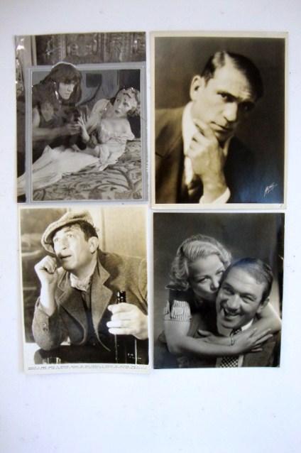 MCLAGEN, HUSTON, BICKFORD MOVIE STILLS (61): Victor McLagen Stills (14) including: c/u portrait (1); scene from The Glorious Adventure, 1922 (1); c/u Autrey photograph probably from Adventure as well, Stubergh Collection stamp on back (1); 1931 