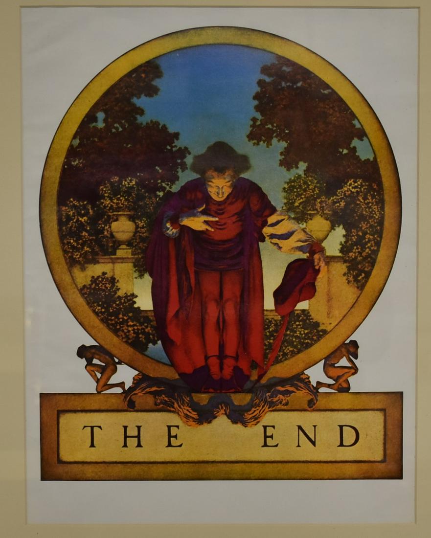 Maxfield Parrish Print "The End (1 of 2)