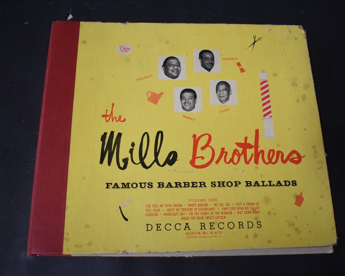 Barber Shop Winners (4): 1955 Medalists (4) Decca '45's Included in the lot is another '45 George Hamilton and A Rose and a Baby Ruth and flip side If You Don't Know Five records in the lot.