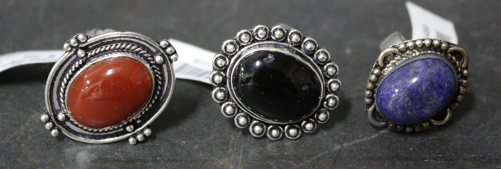 German Silver Rings.(3) (1 of 1)