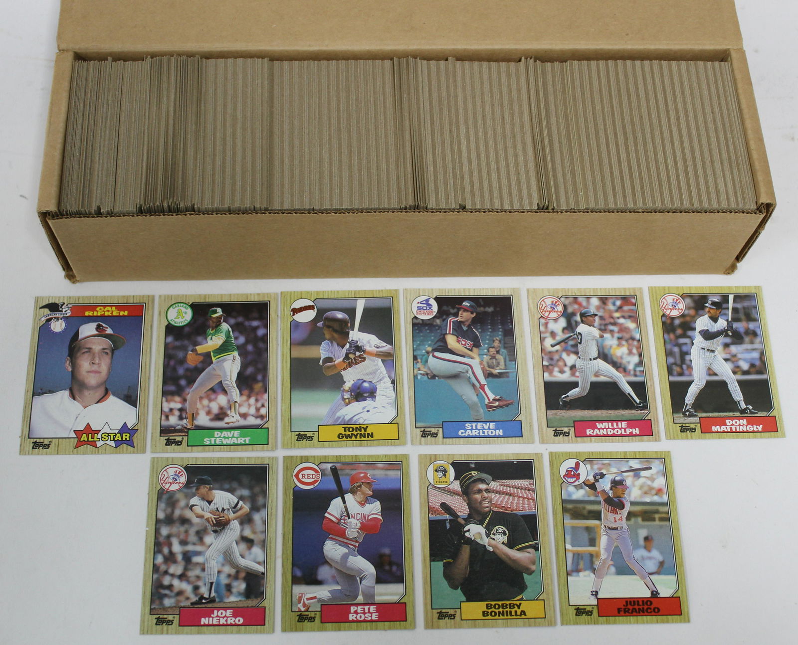 1987 Topps MLB Box Set (1 of 1)