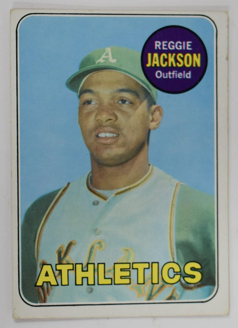 1969 Topps Reggie Jackson Rookie Card (1 of 2)