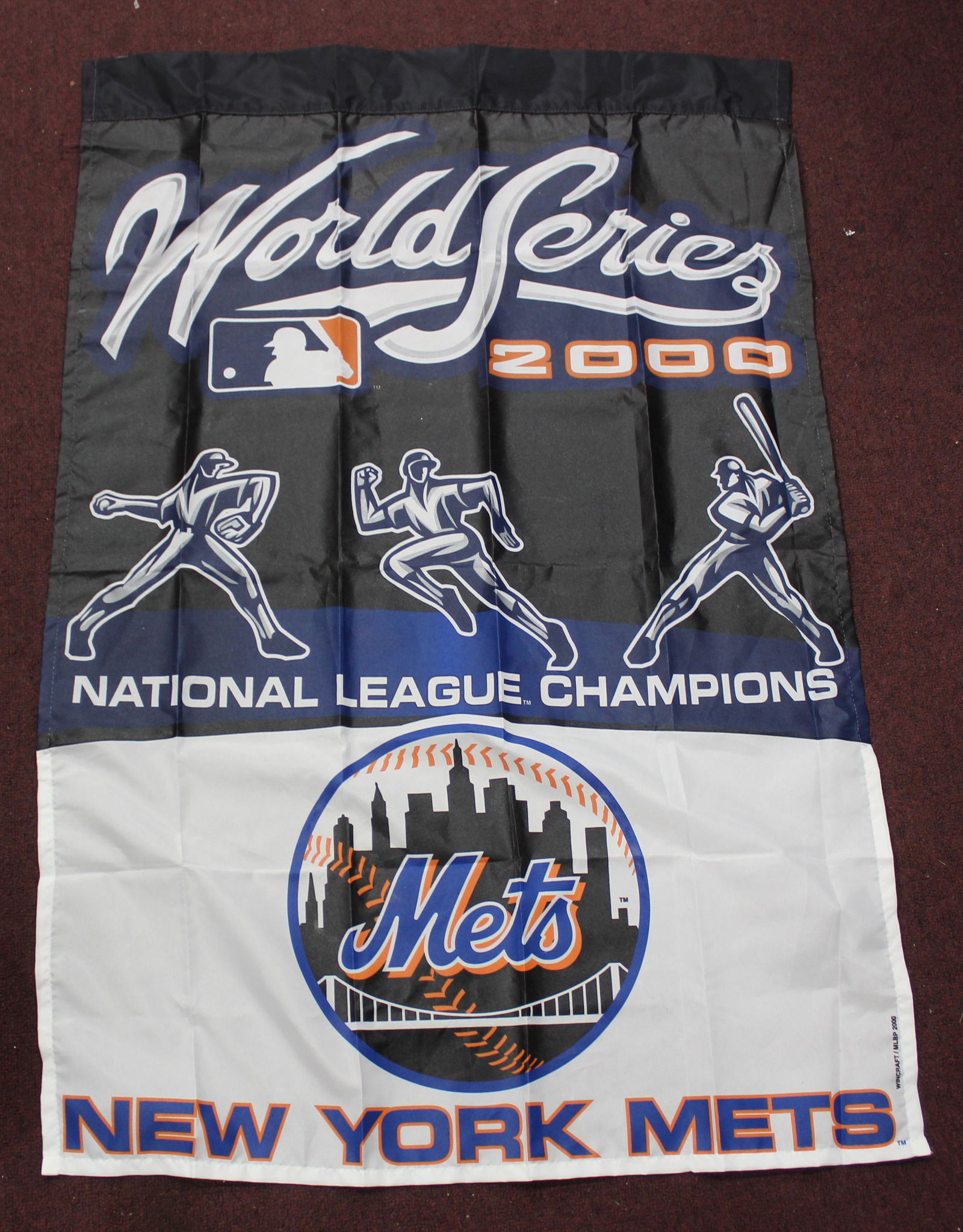 NY Mets 2000 World Series Flag (1 of 1)