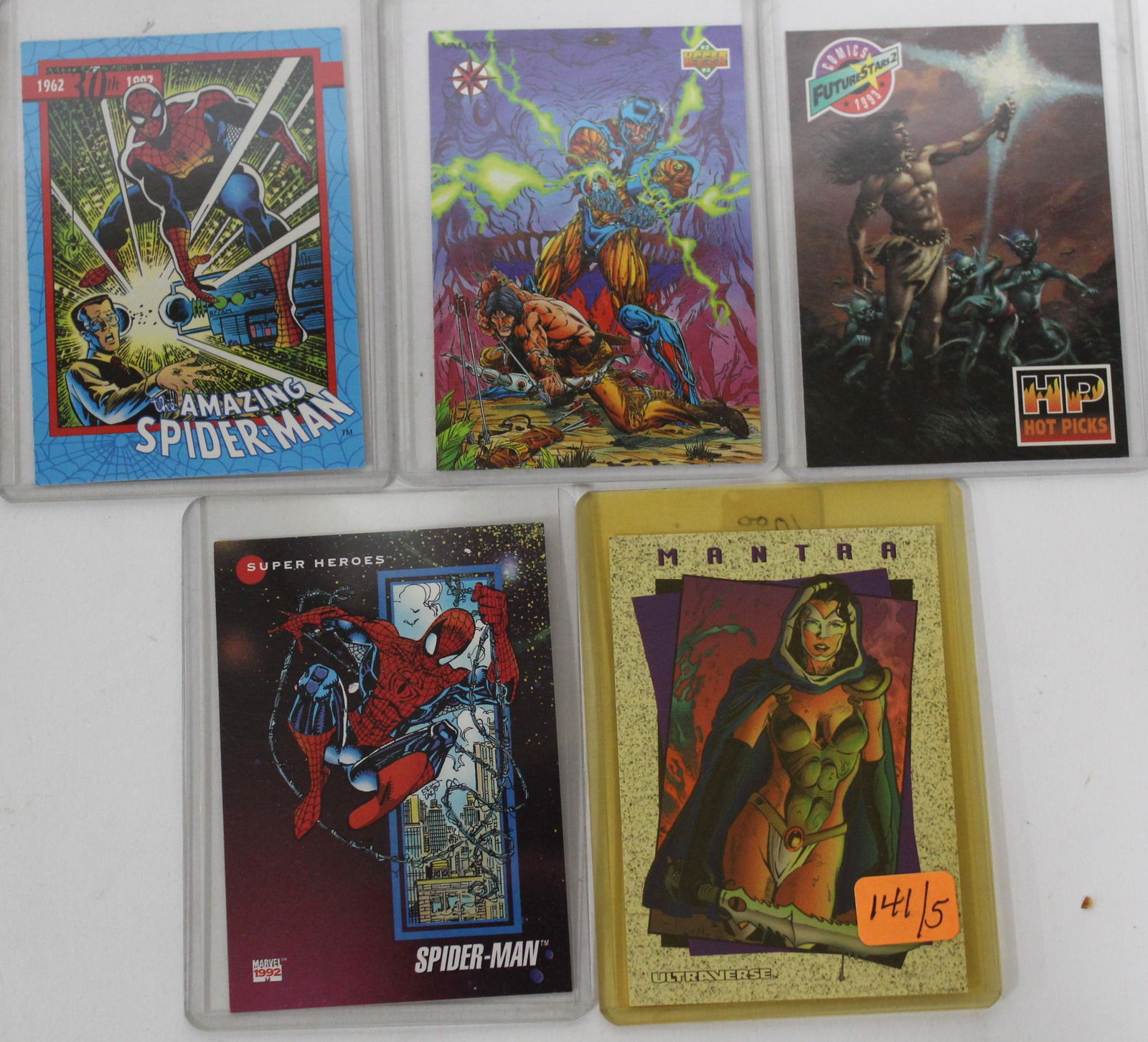 Collector's Lot of Trading Cards inc. Prototype (5) (1 of 2)