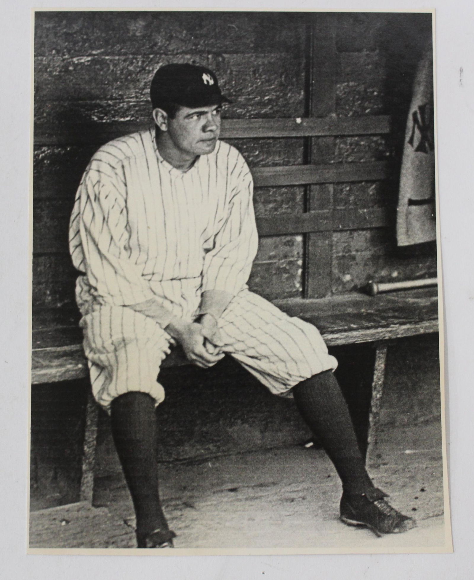 Vintage Paul Thompson Photo. . Babe Ruth (1 of 3)