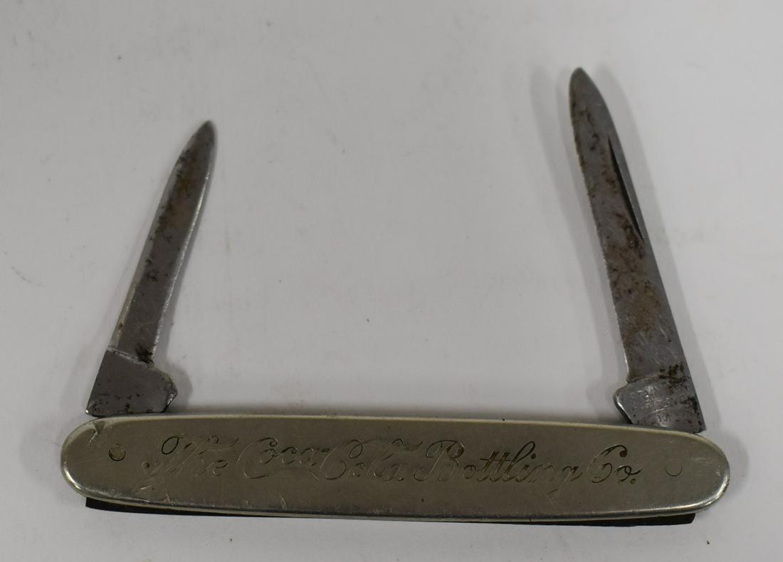 1930 Chrome Coca -Cola Pocket Knife (1 of 2)