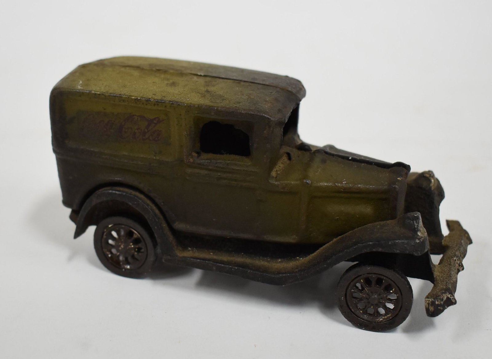 Cast Iron Coca Cola Truck: Cast Iron Reproduction Coca-Cola Truck
