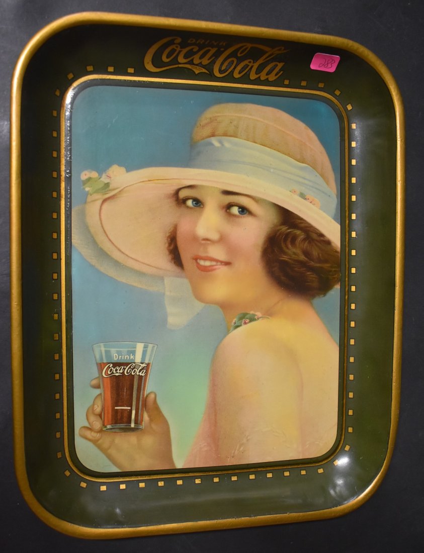 1921 Coca-Cola Tray. Original (1 of 2)