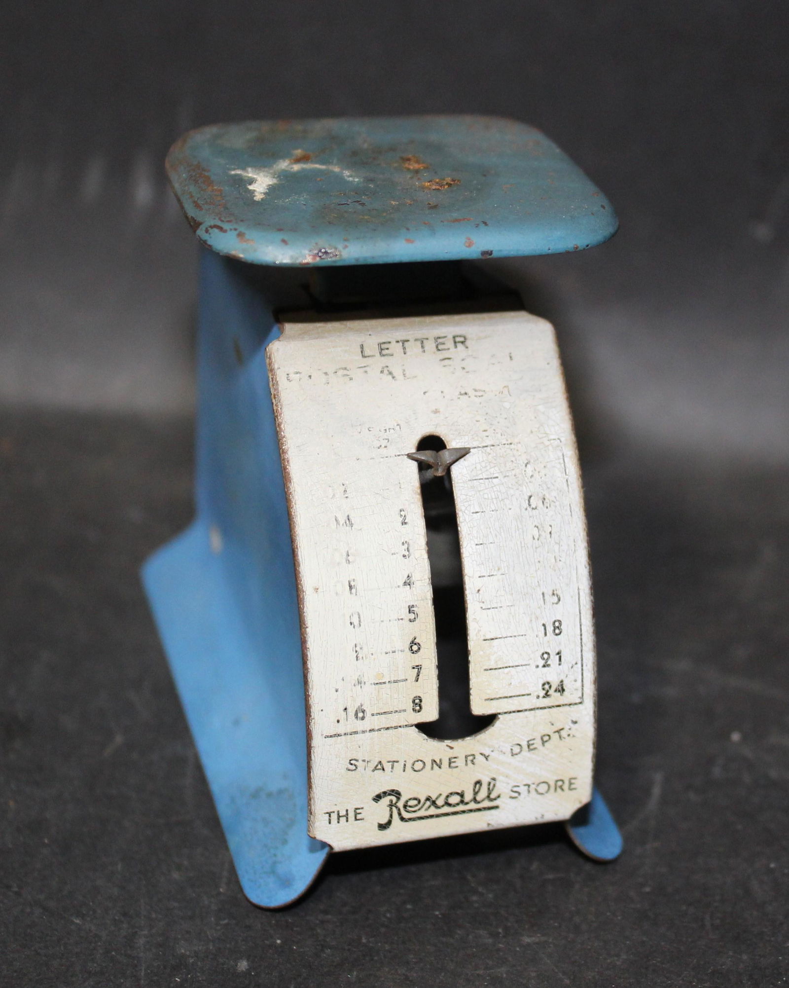 Antique Rexall Letter Postage Scale (1 of 3)
