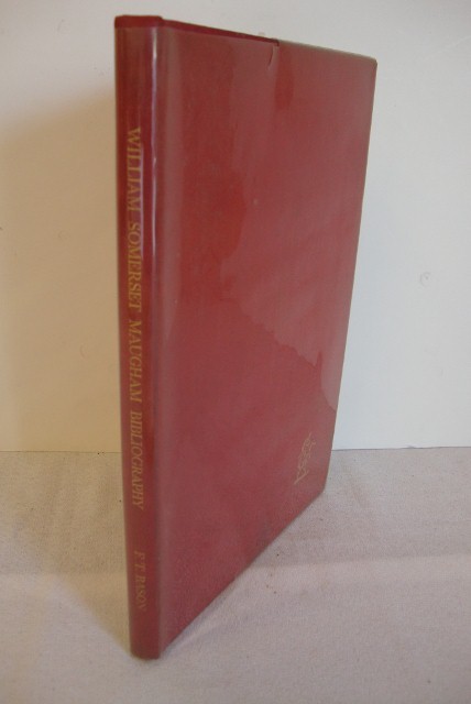 MAUGHAM W., SOMERSET BIBLIOGRAPHY: 1931 The Unicorn Press London. A Bibliography of the writings of W. Somerset Maugham compiled by Fredrick T. Bason