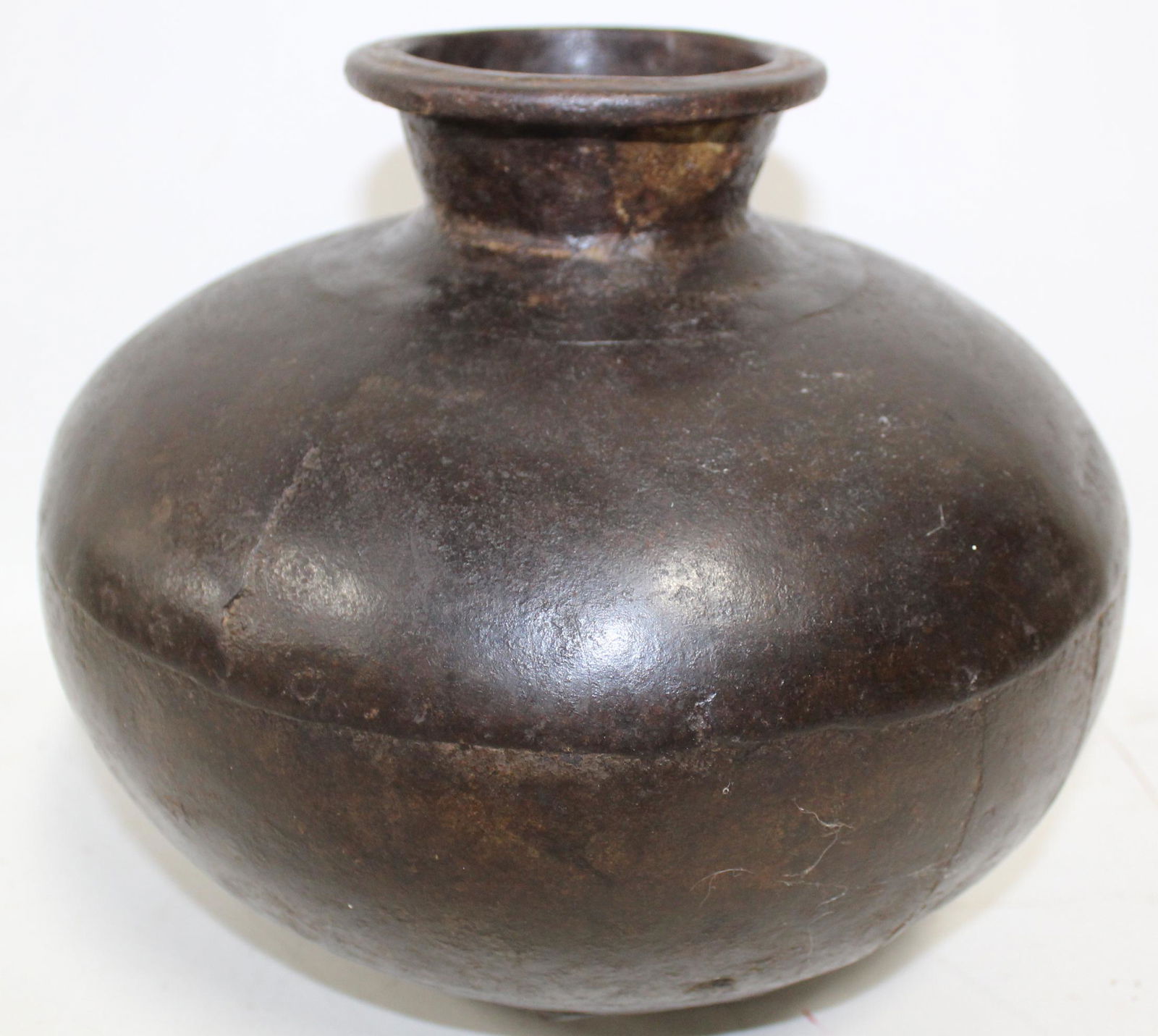 19th C. Primitive Bronze Jug (1 of 3)