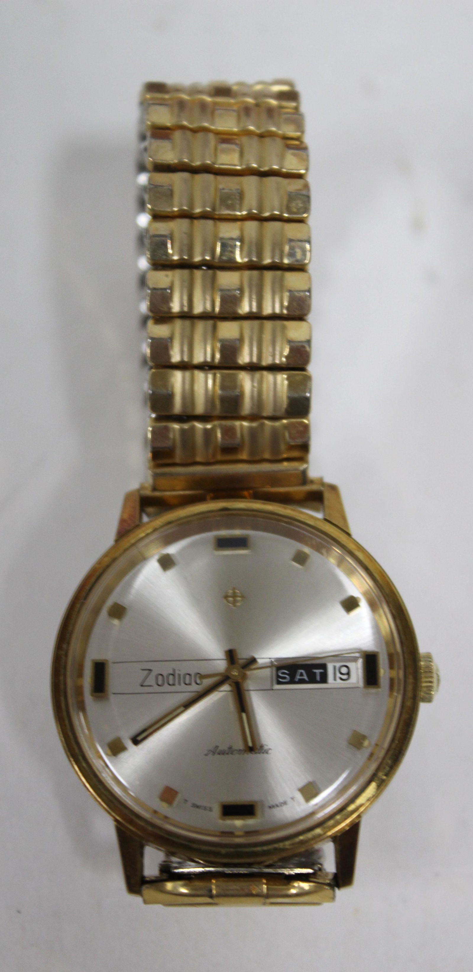 Vintage Zodiac Automatic Day Date Watch (1 of 4)