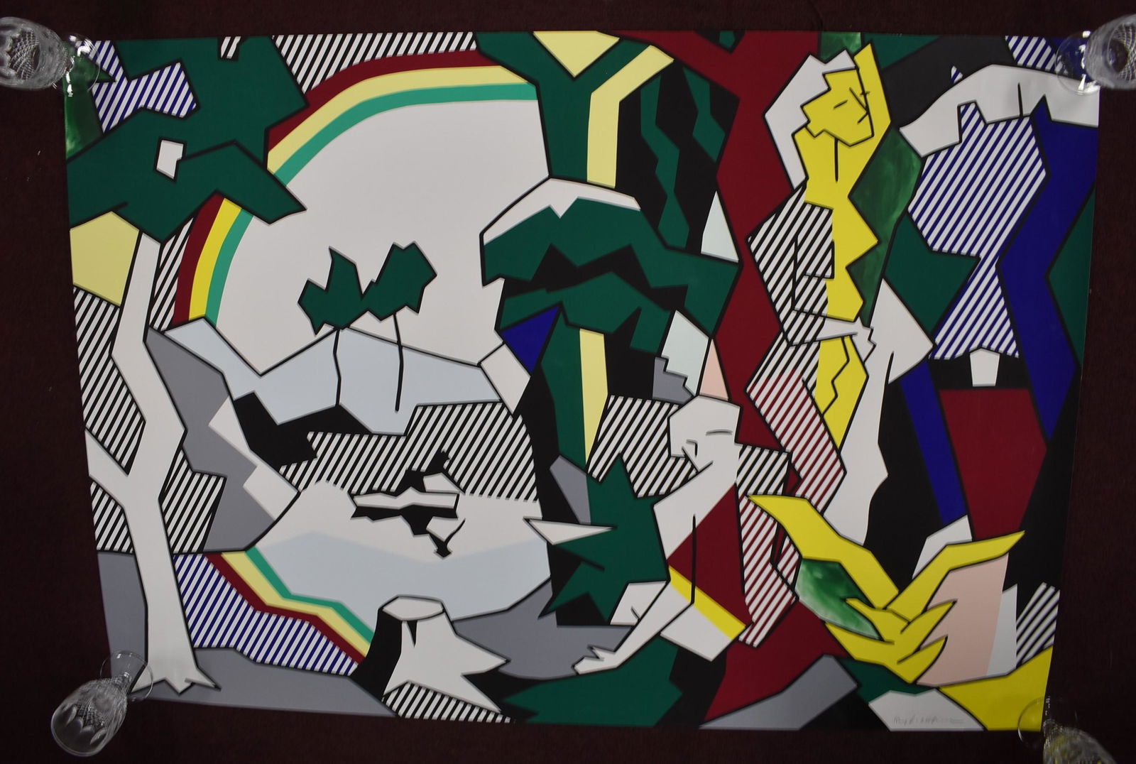 Roy Lichtenstein Sgd. Lithograph (1 of 2)