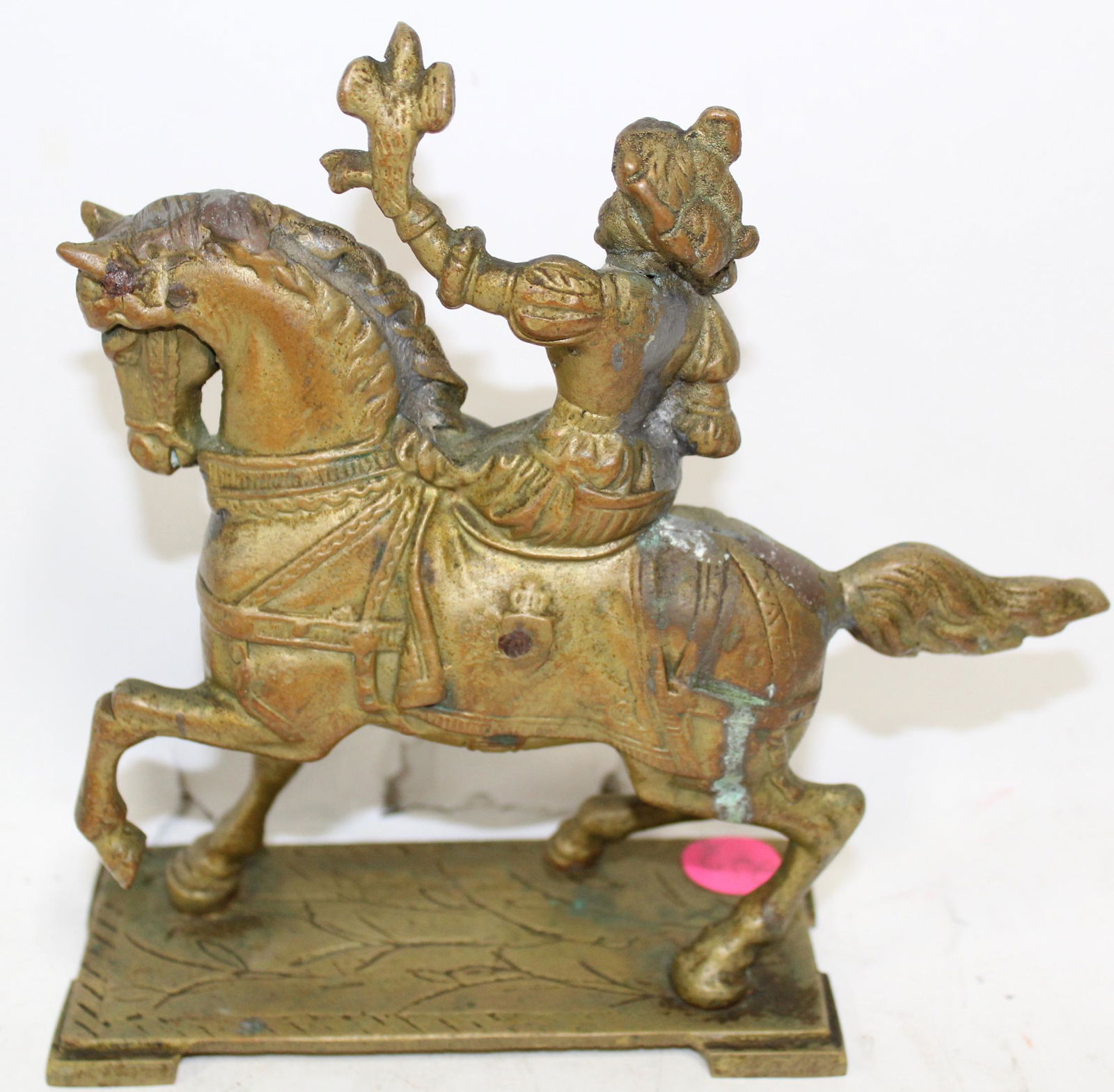 Gilded Bronze Statue (1 of 3)