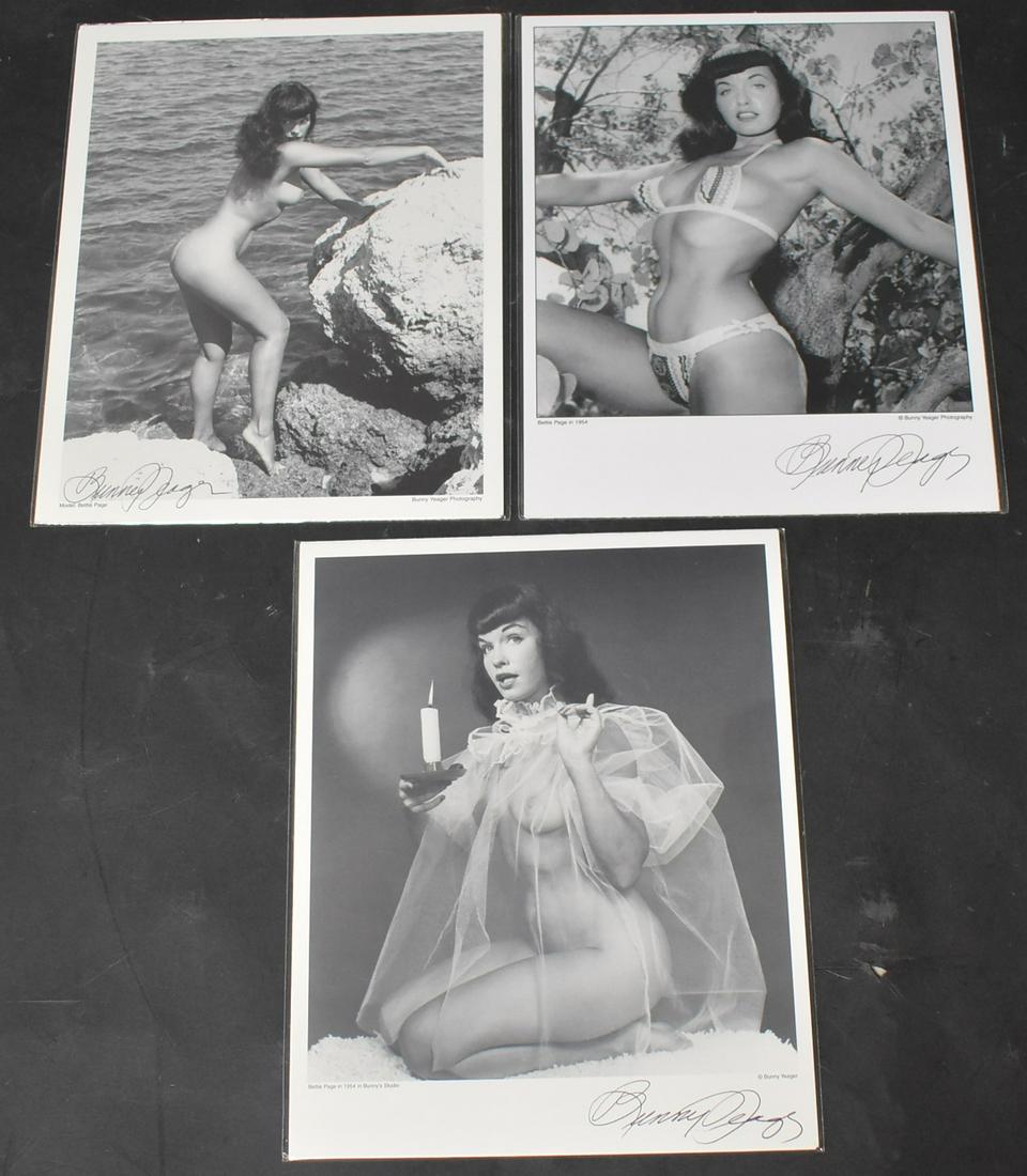 Bettie Page Photos Sgd. (3) (1 of 1)