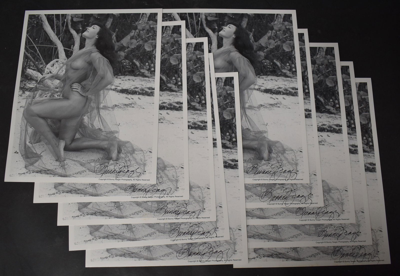 Bettie Page Photos Sgd. 10 (1 of 1)