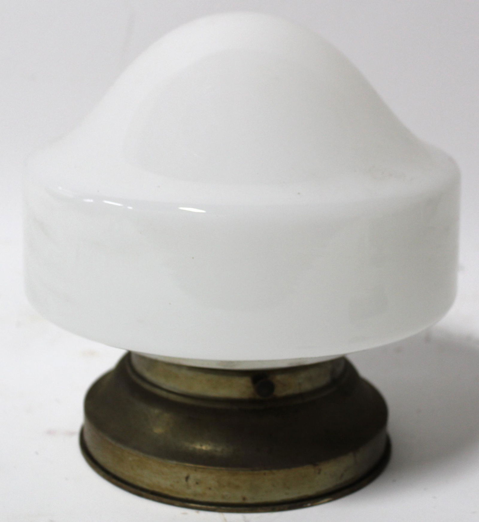 Ceiling Fixture Milk Glass Shade (1 of 3)