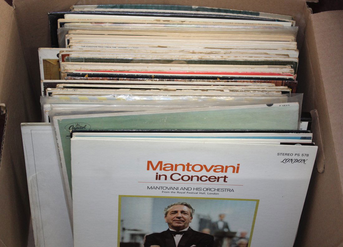 Collector's Lot of Vinyl Records (40+) (1 of 3)