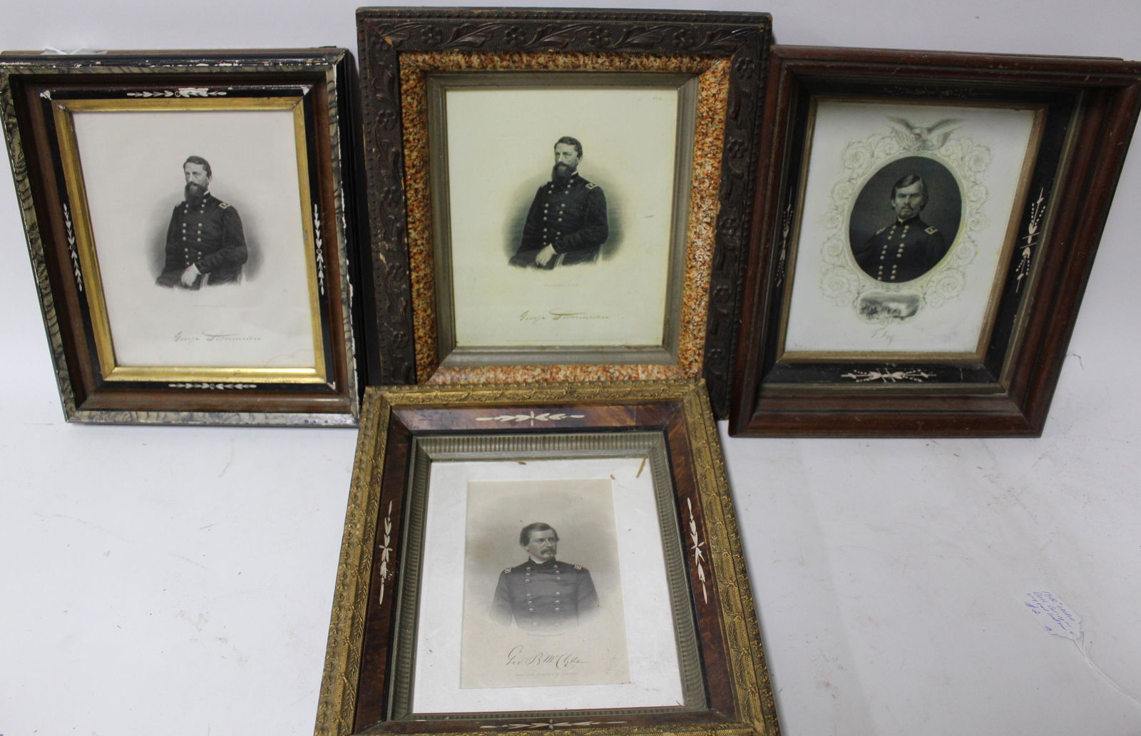 Civil War Era Picture Frames with Photos (4) (1 of 4)